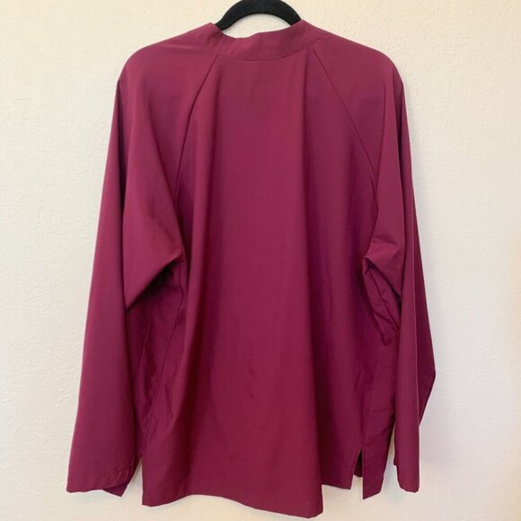 W123 magenta pink parka jacket SZ XL womens - Wink scrubs line - Picture 3 of 4